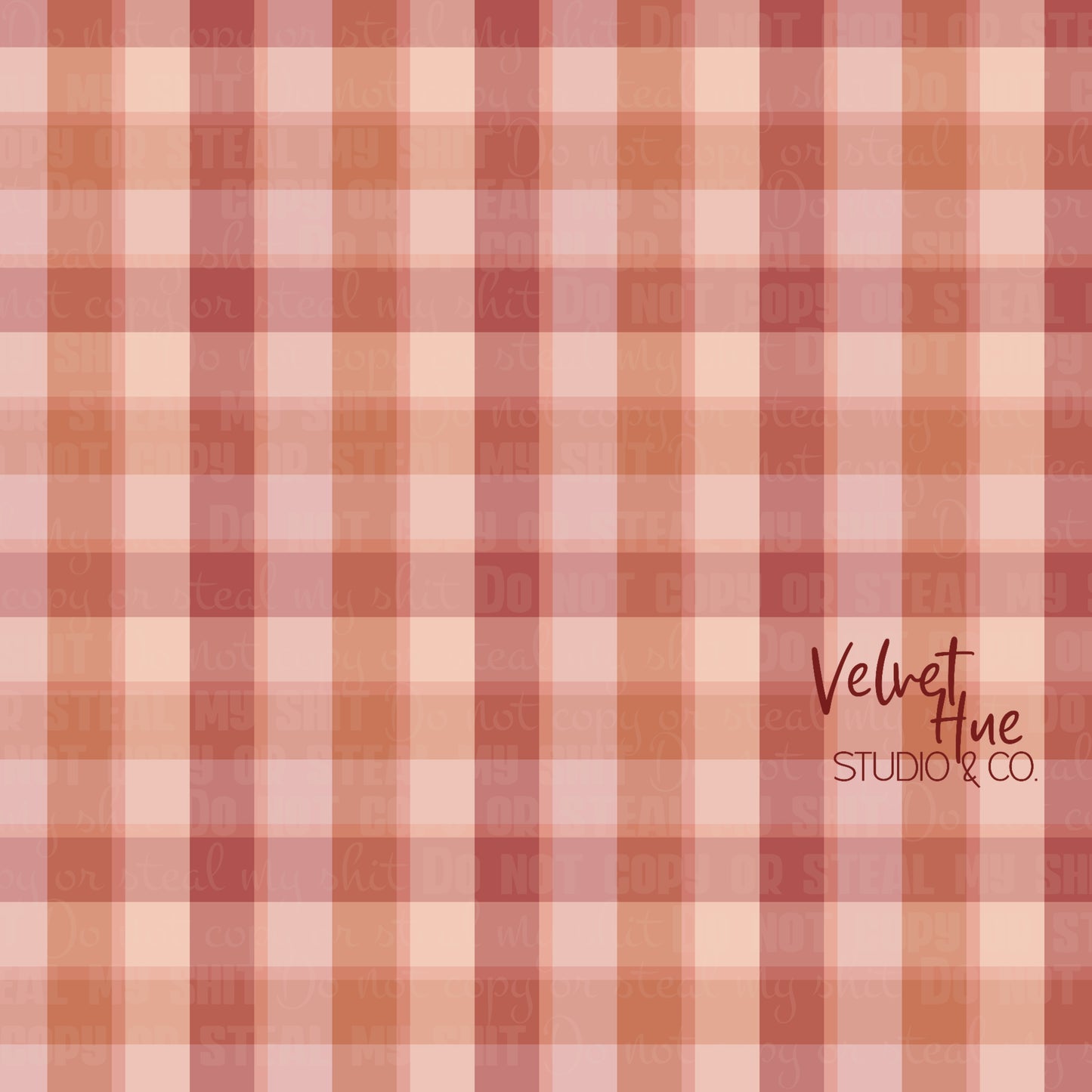 Vintage Floral Gingham