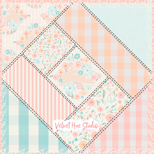 Vintage Easter Quilt