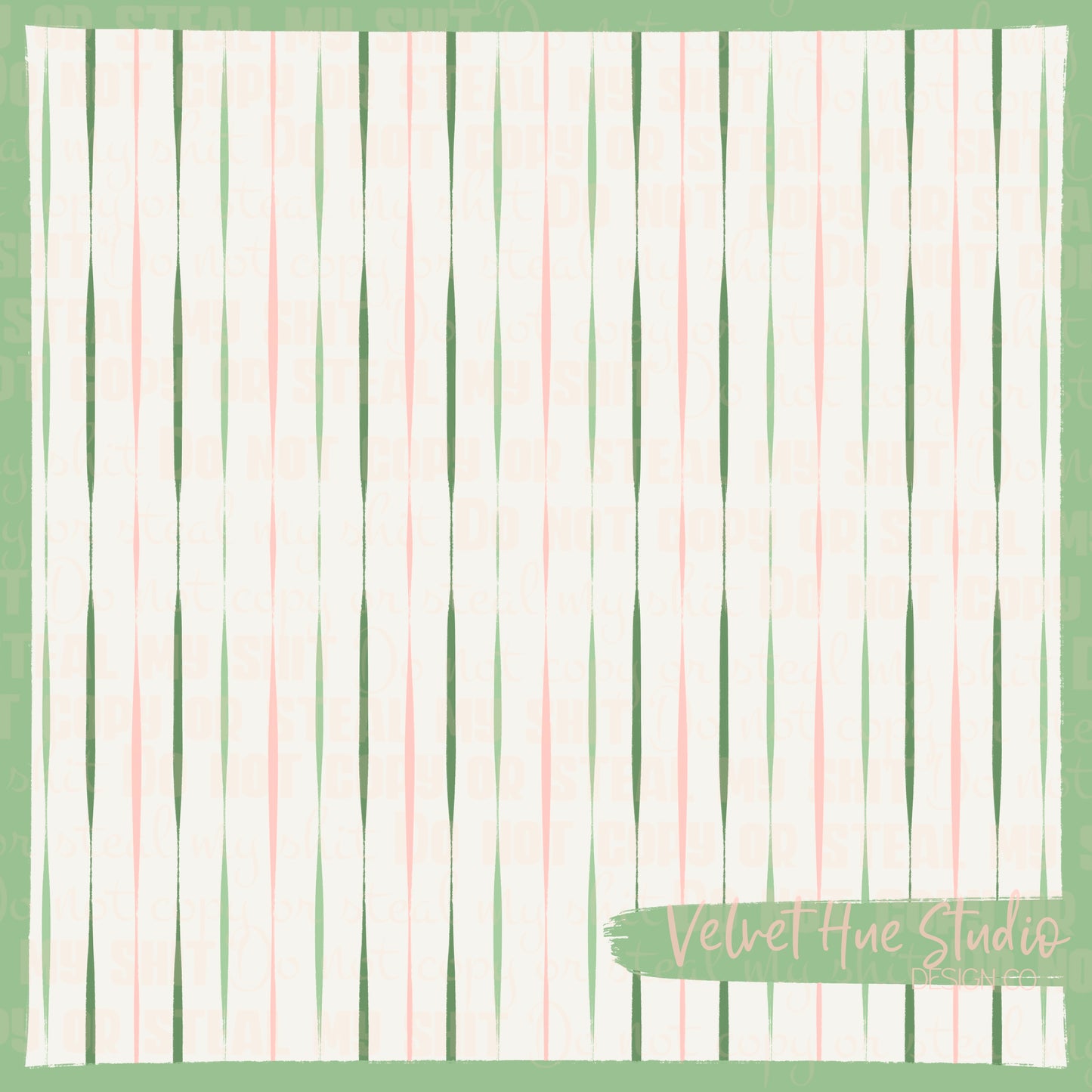 Clovers Plaid & Stripes seamless