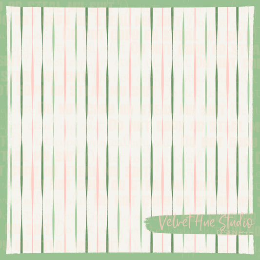 Clovers Plaid & Stripes seamless