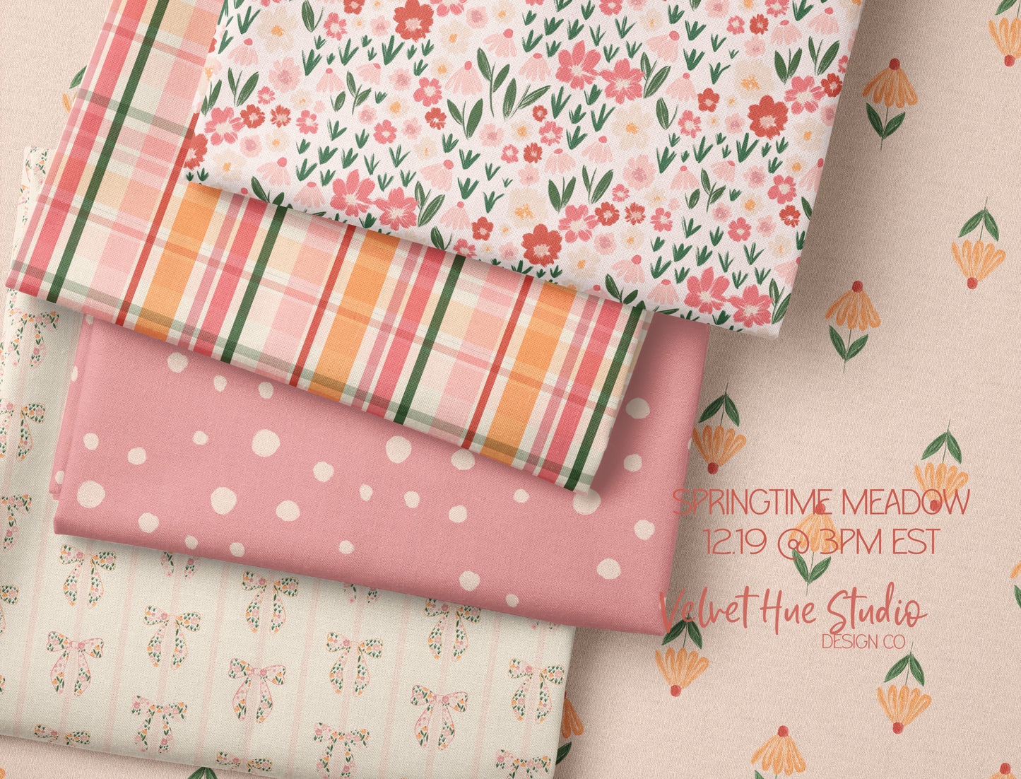 SpringTime Meadow Ditsy Bows